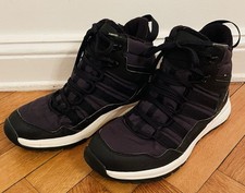 Quechua Winterschuhe Wanderschuhe 43 wasserdicht Schwarz