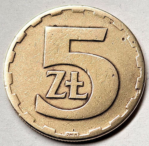 Polen zlotych 1977 messing - 5,