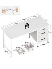 Coleshome schreibtisch mit - schreibtisch, 3