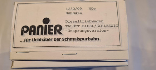 Panier komplettbausatz h0e - komplettbausatz,
