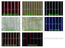 Porsche Velour Nadelstreifen Pinstripe Stoff fabric tissu tela tessuto 8 colors