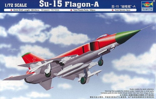 Trumpeter 01624 flagon a - trumpeter, su-15