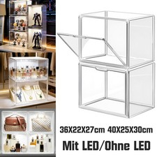 2x LED Acryl Vitrine Box