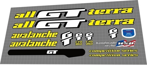 1994 avalanche decal set - avalanche,