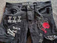 Black Pike Punk Skull