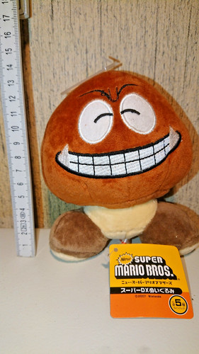 Super mario plüschfigur gumba - super,