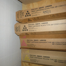 Lot of 4 Ricoh Savin Lanier MP