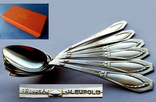 Jugendstil set löffel - 6, j