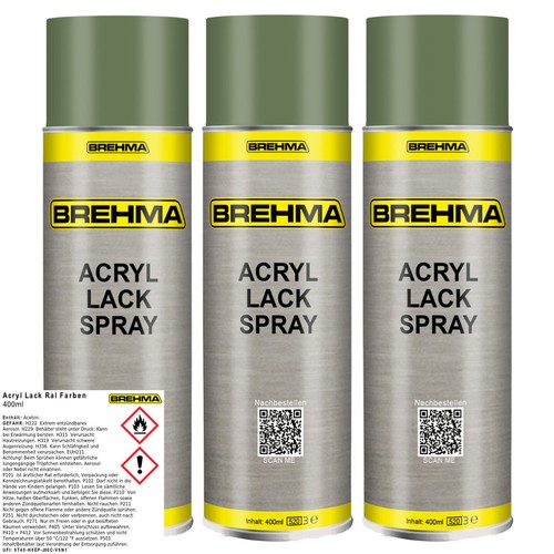 Brehma acryl lackspray - 3x,