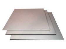 4-16mm HPL hellgrau Fassaden- Balkonplatte Baukompakt Platte Laminat Zuschnitt 