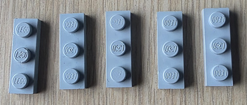 Lego platte 1x3 alt - 5, x
