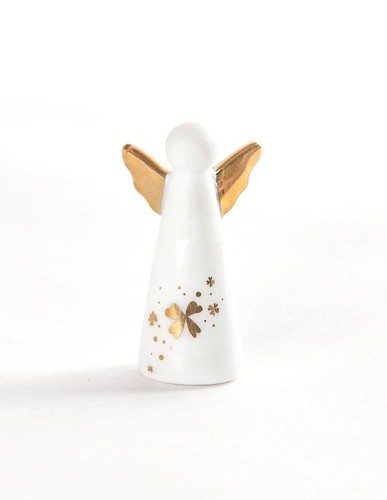 Porzellan mini schutzengel - porzellan, mini-schutzengel