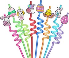Ostern Strohhalme 8 Stück