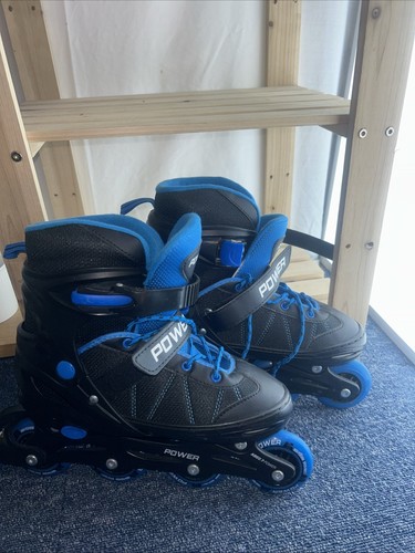 Power adjustable inline skates - adjustable,