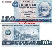 DDR 100 MARK 1975  aUnc P 31a
