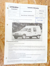 Citroen C15 technische Info gebraucht original