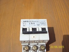 Sicherungsautomat phasen aeg - 3,