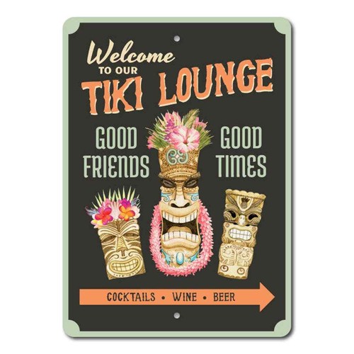 Tiki bar welcome our - bar,