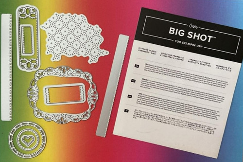 Stampin big shot genähte - stampin',