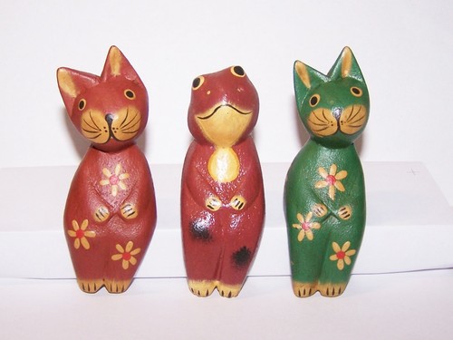 Kantenhocker katze frosch - kantenhocker,