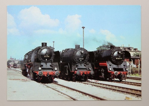Postkarte dampfloks 50 849 - 50,
