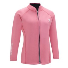 iiniim 2mm Neoprenanzug Oberteil Für Frauen Langarm Thermal Jacke Schwimmen ﻿
