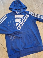 adidas Pullover Hoddie Sweatshirt Jungen blau 148/152