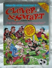 CLEVER & SMART * FUSSBALL-WM-COMIC-Sonderband Nr. 7 * 1986 /ukX67
