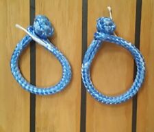 2 Softschäkel  Dyneema D-pro, Bruchlast 1000daN (Grau )