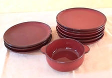 Melitta Heidelberg Ceracron rot Suppentasse Unterteller Teller zur Auswahl