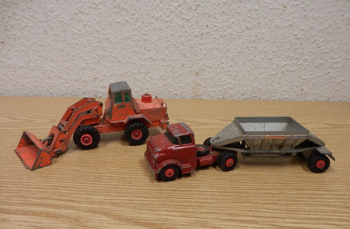 60er matchbox hatra tractor - matchbox,