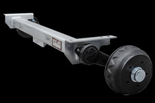 Knott Gebremste Anhängerachse 1350kg - Premium Qualität