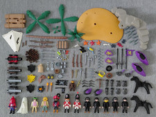 PLAYMOBIL * Piraten Insel Rotröcke Drachenritter Kanonen Kugeln Zubehör Konvolut