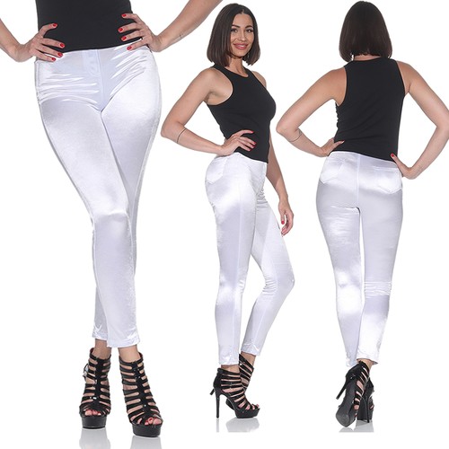 Damen satin high waist - damen,