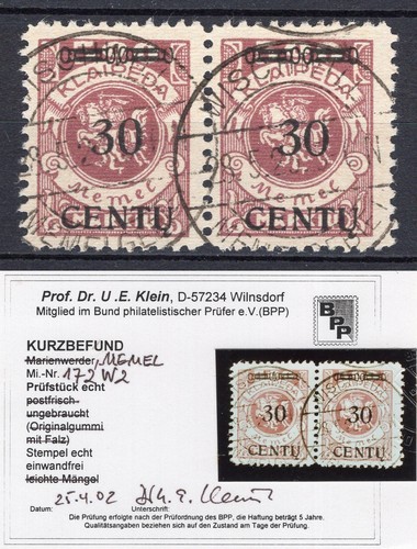 Memel 1923 172 - 1923, mi