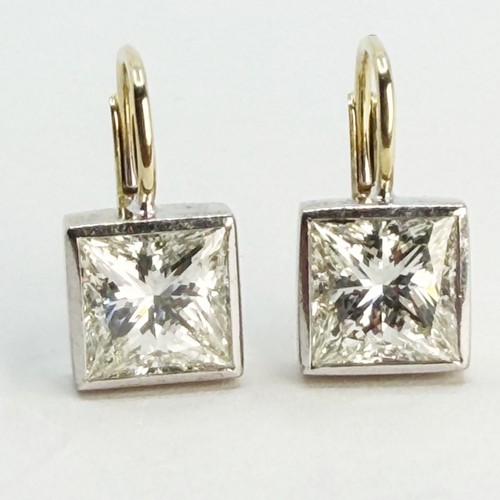 Diamant ohrringe ct - 4,10,