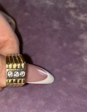 🔥Goldring breit 585