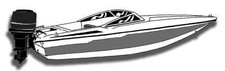 6oz boat cover carrera - boat,