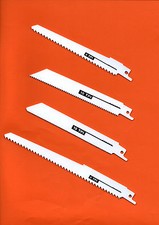 4 tlg. Säbelsägeblätter
