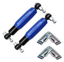 2x AL-KO Alko Octagon Radstoßdämpfer blau 1350/2700kg inkl. Halterung f. Achse 