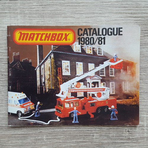 Matchbox catalogue 1980 - matchbox, 1980/81