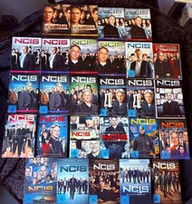 NAVY CIS/ NCIS STAFFEL 1-21 IM SET DEUTSCHE ORIGINALWARE NEUW. 1x BENUTZT CRIME