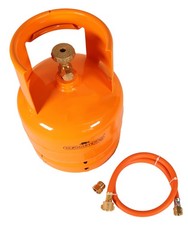 Leere befüllbare Gasflasche