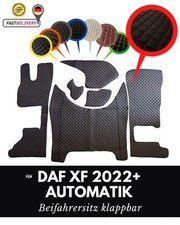 Fußmatten für DAF XF NEUES MODELL mit klappbarem Beifahrersitz 6-teiliges Set