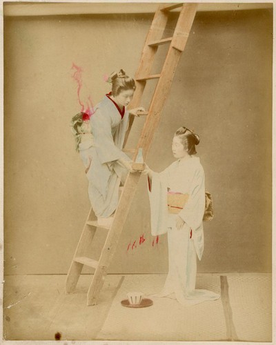 Albumen fotoalbum japanische - fotoalbum,