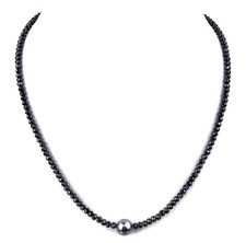 Spinell Kette schwarz -