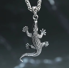 Silberne Halskette mit