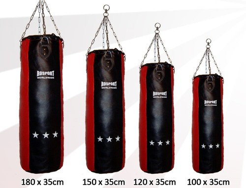 Boxsack echtes leder - boxsack, rosport
