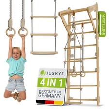 Sprossenwand Klettergerüst Kletterwand Kinder Indoor Schwedische Wand Juskys®