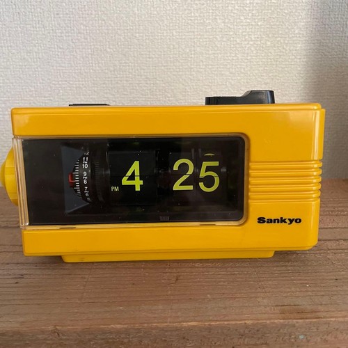 Sankyo l102z flip clock - sankyo, retro